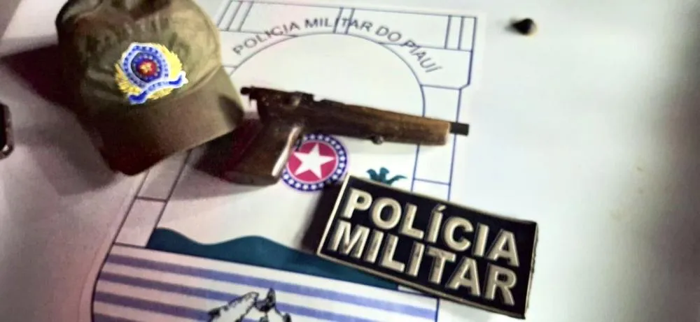 Adolescente encontra arma de fogo e entrega à Polícia Militar em Regeneração