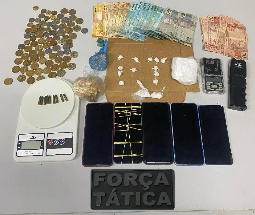 Polícia Militar prende trio por tráfico de drogas em Valença do Piauí