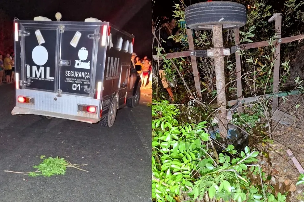 Carroceiro morre e mulher e filha ficam feridas em acidente com caminhão no interior do Piauí