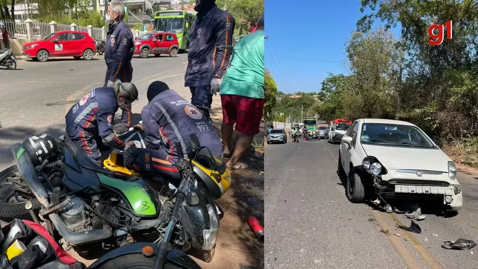Capitão da PM é suspeito de causar acidente que deixou dois feridos graves em Teresina; polícia vai investigar
