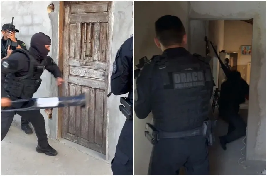Criminoso morre em confronto com a polícia durante operação contra facção em Água Branca