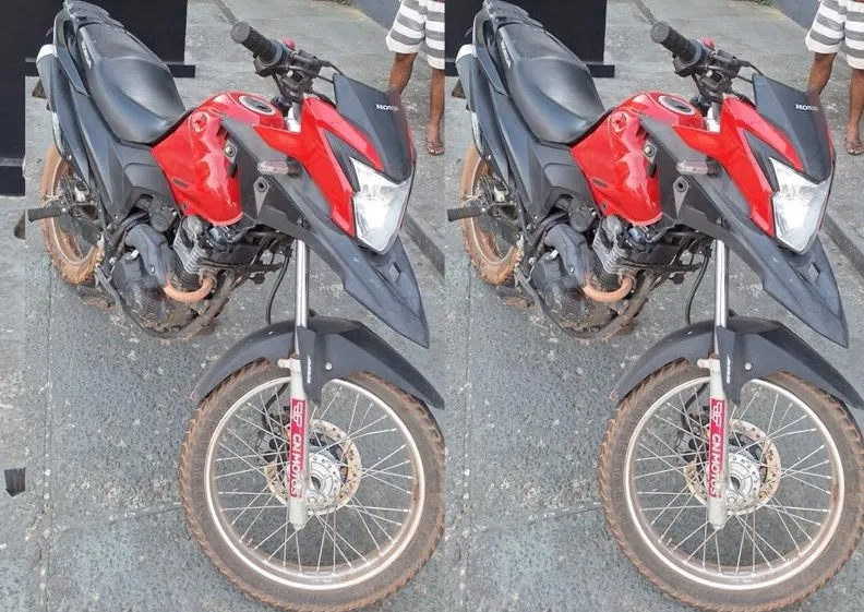 Dois jovens são presos em flagrante após roubo de motocicleta na cidade de Agricolândia