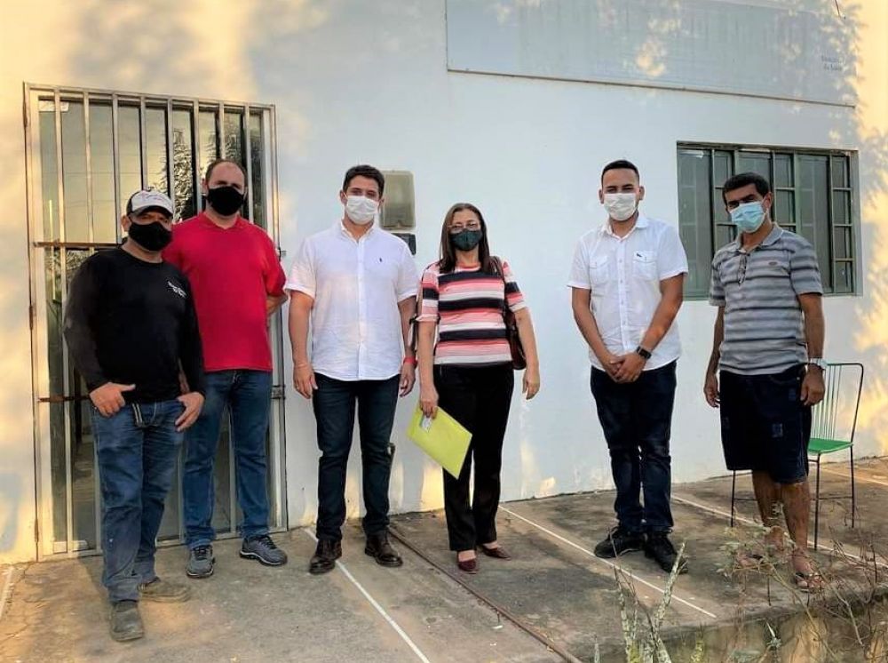 HUGO NAPOLEÃO | Prefeito Luciano assina ordem de serviço para reforma do Posto de Saúde na zona rural
