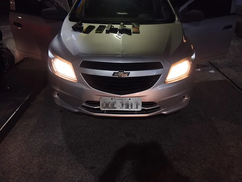 Motorista de App é feito refém e três adolescentes são apreendidos após perseguição em Teresina