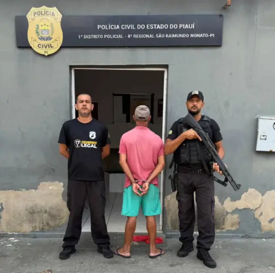 Homem é preso no PI suspeito de abusar de criança de 2 anos e 5 meses
