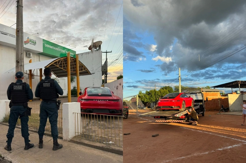 Porsche 911 e Ranger são apreendidos por manobras perigosas no Piauí