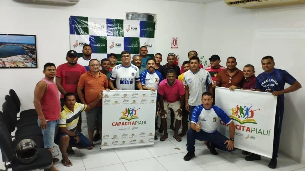 Secepi qualifica profissionais de esporte em 10 cidades piauienses