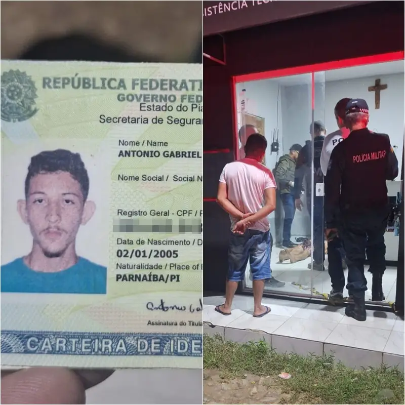 Homicídio em Parnaíba: Homens encapuzados invadem loja e matam jovem
