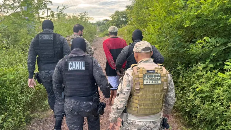 Polícia cumpre 40 mandados contra facções e tráfico no Norte do Piauí