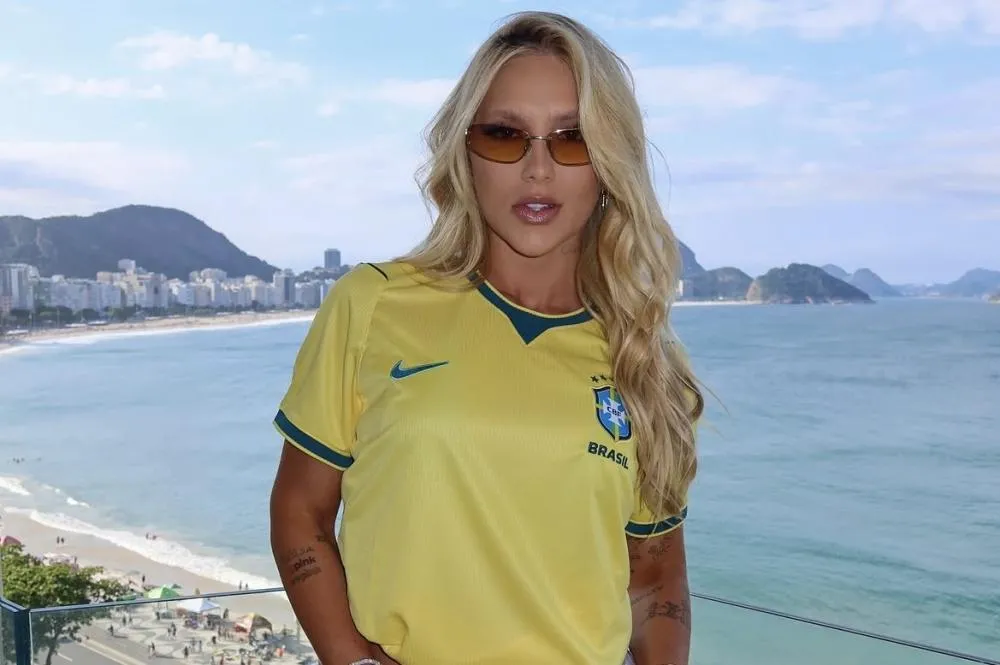 Virginia é atacada com xingamentos no Maracanã logo após gol de Vini Jr.