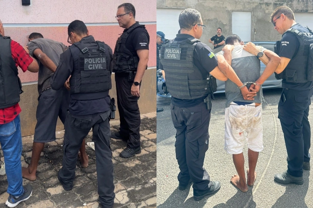 Polícia prende suspeitos de furtar residências na zona Leste de Teresina