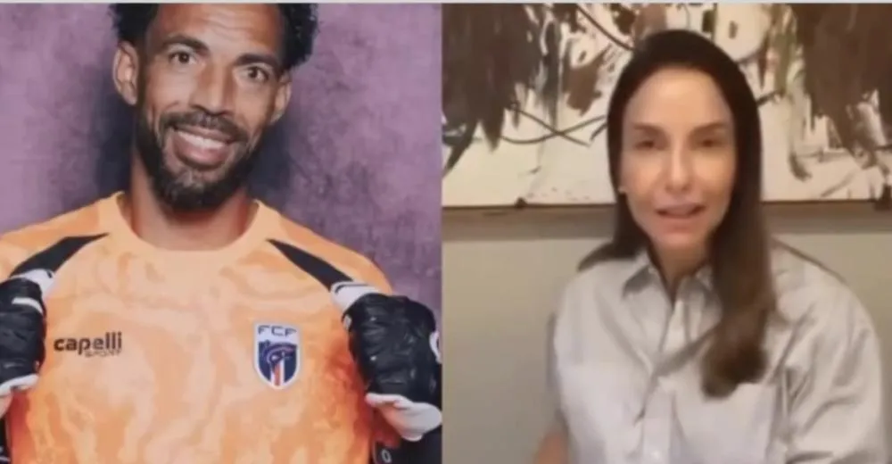 Ivete Sangalo surpreende goleiro Vozinha com convite para seu show