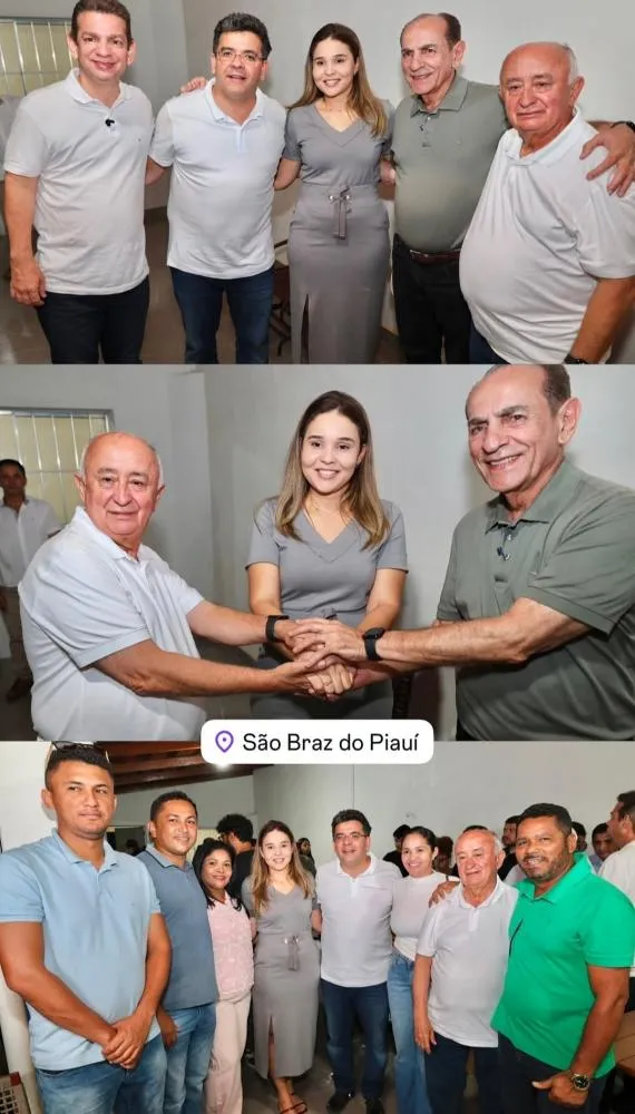 Júlio Cesar se reúne com lideranças em São Braz do Piauí