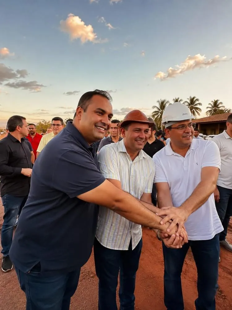 Georgiano Neto acompanha obras e reforça parceria com Rafael Fonteles