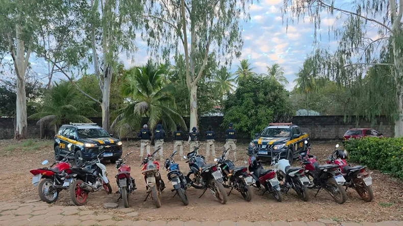Operação da PRF no Piauí e Maranhão recupera quase 50 veículos e prende 15 pessoas