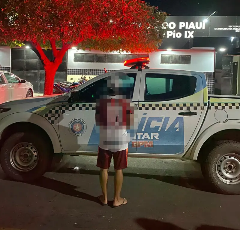 Homem é preso após invadir casa de vizinha para observá-la no Piauí