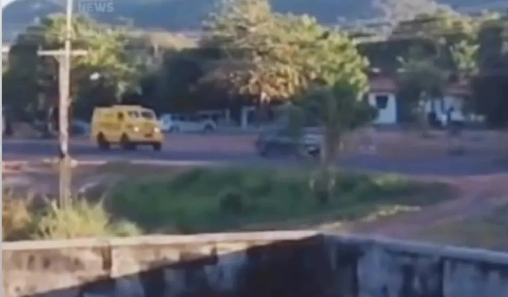 Carro-forte é alvo de ataque a tiros em Capinzal do Norte, no Maranhão
