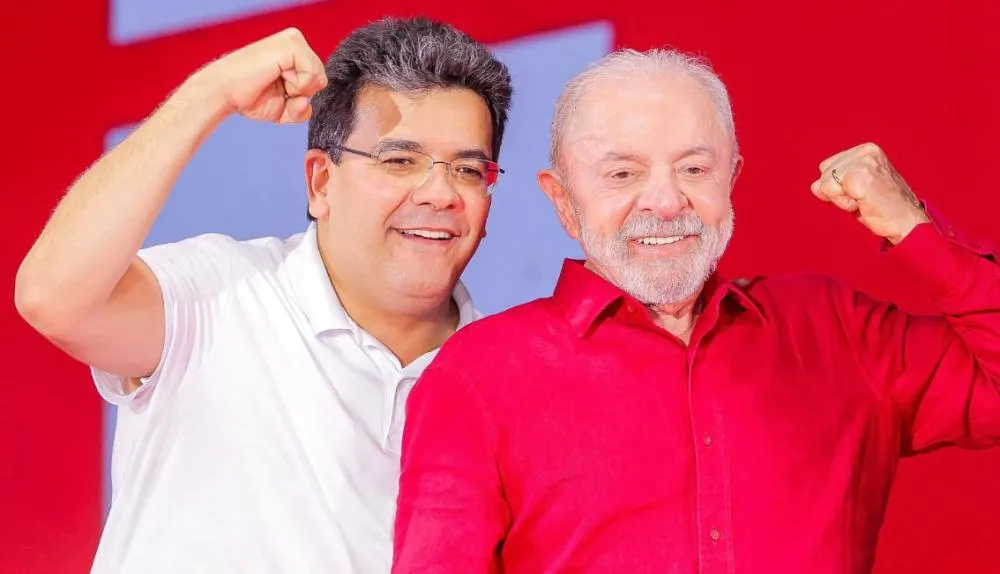 Rafael Fonteles e Lula/ Crédito: Reprodução