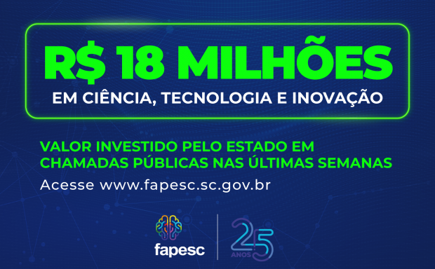 Governo investe R$ 18 milhões em editais para ciência, tecnologia e inovação